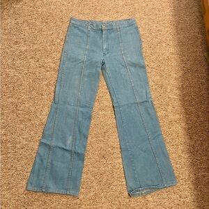 Brittania 1970s Vintage Flare Men's Jeans